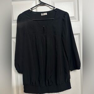 Elegant Maternity Black Women's Top